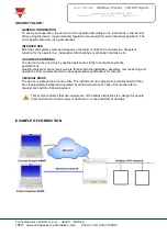 Предварительный просмотр 2 страницы CARLO GAVAZZI SIU-SNM-01 User Manual