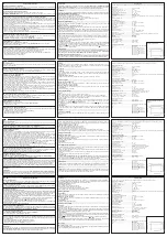 Предварительный просмотр 2 страницы CARLO GAVAZZI SPD244801 Technical Data, Installation And Operation