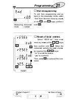 Preview for 22 page of CARLO GAVAZZI WM24-96 - PROGRAMMING User Manual