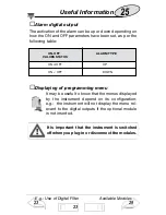 Preview for 26 page of CARLO GAVAZZI WM24-96 - PROGRAMMING User Manual