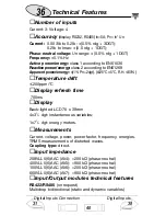 Preview for 37 page of CARLO GAVAZZI WM24-96 - PROGRAMMING User Manual