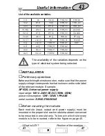 Preview for 42 page of CARLO GAVAZZI WM3-96 - PROGRAMMING Instruction Manual