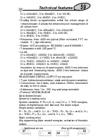 Preview for 58 page of CARLO GAVAZZI WM3-96 - PROGRAMMING Instruction Manual