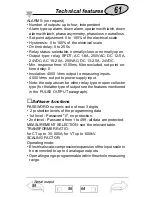 Preview for 60 page of CARLO GAVAZZI WM3-96 - PROGRAMMING Instruction Manual