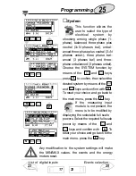 Предварительный просмотр 25 страницы CARLO GAVAZZI WM4-96 - PROGRAMMING Manual