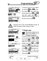 Предварительный просмотр 27 страницы CARLO GAVAZZI WM4-96 - PROGRAMMING Manual