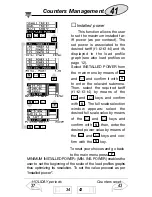 Предварительный просмотр 41 страницы CARLO GAVAZZI WM4-96 - PROGRAMMING Manual