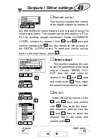 Предварительный просмотр 49 страницы CARLO GAVAZZI WM4-96 - PROGRAMMING Manual