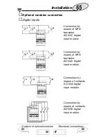 Предварительный просмотр 65 страницы CARLO GAVAZZI WM4-96 - PROGRAMMING Manual