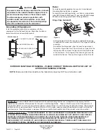 Preview for 2 page of Carlon CS863 Installation Instructions And Accessory Applications