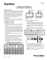 Preview for 3 page of Carlon CS863 Installation Instructions And Accessory Applications