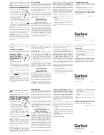 Preview for 2 page of Carlon EXTEND-A-CHIME RC3030D Instruction Manual