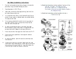 Предварительный просмотр 2 страницы Carlon JSJ Series Installation And Operating Instructions