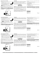 Предварительный просмотр 2 страницы Carlon RC3304F Instruction Manual