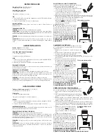 Предварительный просмотр 1 страницы Carlon RC3733D, RC3253 Instruction Manual