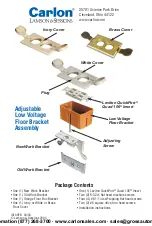 Preview for 4 page of Carlon SC100FBWC Installation Instructions