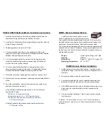 Preview for 2 page of Carlon SSMR Series Installation And Operating Instructions