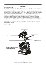 Preview for 6 page of Carlos mendoza Showco Spot 250 User Manual