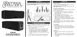 Preview for 1 page of Carlos Santana SANTANA SAMBA Manual