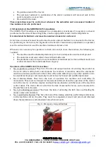 Preview for 10 page of CARLOTTI Green 650/5L Use And Maintenance Manual