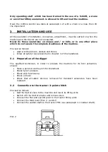 Предварительный просмотр 9 страницы CARLOTTI KMC 1000 Use And Maintenance Handbook