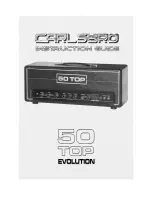 Carlsbro 50 TOP EVOLUTION Instruction Manual preview