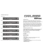 Предварительный просмотр 3 страницы Carlsbro KICKSTART 25 DSP User Manual