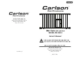 Предварительный просмотр 1 страницы Carlson Pet Products 0680 Owner'S Manual