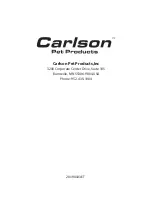 Preview for 12 page of Carlson Pet Products 2 in 1 Super Wide Owner'S Manual