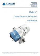 Предварительный просмотр 1 страницы Carlson Merlin LT User Manual