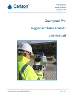 Carlson Quarryman Pro User Manual preview