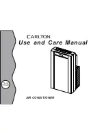 Preview for 1 page of Carlton CPA12KH Use And Care Manual