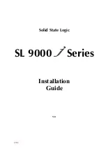 Preview for 3 page of Carlton Solid State Logic SL 9000 J Series Installation Manual