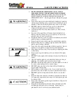 Preview for 21 page of Carlton SP6016 Series Owner'S Manual