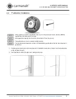 Preview for 52 page of Carmanah G Series User Manual