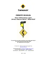 Carmanah R247 Owner'S Manual предпросмотр