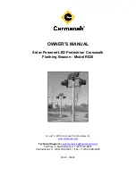 Carmanah R820 Owner'S Manual предпросмотр