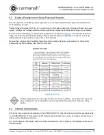 Preview for 50 page of Carmanah SPEEDCHECK 15 User Manual