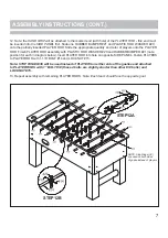 Preview for 7 page of Carmelli BG1135F Assembly Instructions Manual