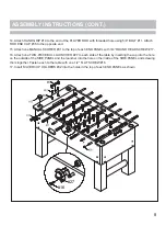 Preview for 8 page of Carmelli BG1135F Assembly Instructions Manual