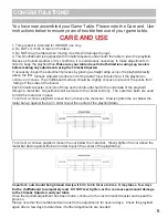 Preview for 6 page of Carmelli CHALLENGER SHUFFLEBOARD TABLE Assembly Instructions Manual