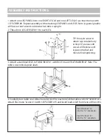 Preview for 5 page of Carmelli HAT TRICK NG1015H Assembly Instructions Manual