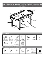 Preview for 8 page of Carmelli HAT TRICK NG1015H Assembly Instructions Manual