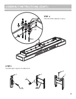 Preview for 6 page of Carmelli MERLOT 12 inch Assembly Instructions Manual