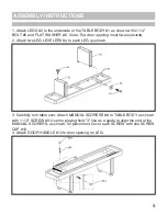 Preview for 5 page of Carmelli NG1205 Assembly Instructions Manual