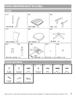 Preview for 4 page of Carmelli NG2351 Assembly Instructions Manual