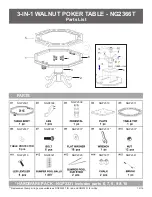 Preview for 12 page of Carmelli NG2351 Assembly Instructions Manual