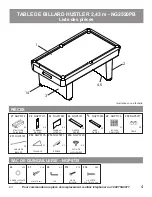 Preview for 10 page of Carmelli NG2515PB Assembly Instructions Manual