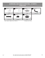 Preview for 3 page of Carmelli NG2815 Assembly Manual