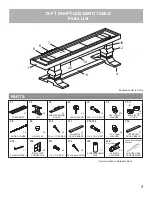 Preview for 3 page of Carmelli NG5025 Assembly Instructions Manual